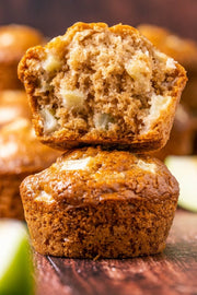 6 Units Vegan Apple and Banana Cupcakes| Health Angels Bakery Stamford UK